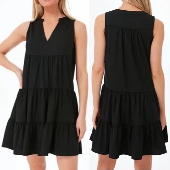 TUCKERNUCK Pomander Place Sleeveless Kenzo Dress - Black | Size XS - Picture 1 of 6